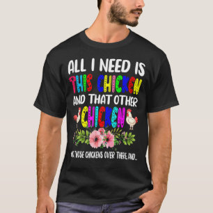 Camiseta Eu Preciso É Deste Frango E Do Outro Fluxo De Fran