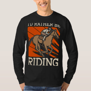 Camiseta Eu Preferencialmente Andando De Equino Adora Caval