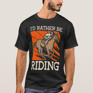 Camiseta Eu Preferencialmente Andando De Equino Adora Caval