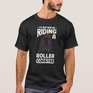 Camiseta Eu preferencialmente andando em uma costa do cilin