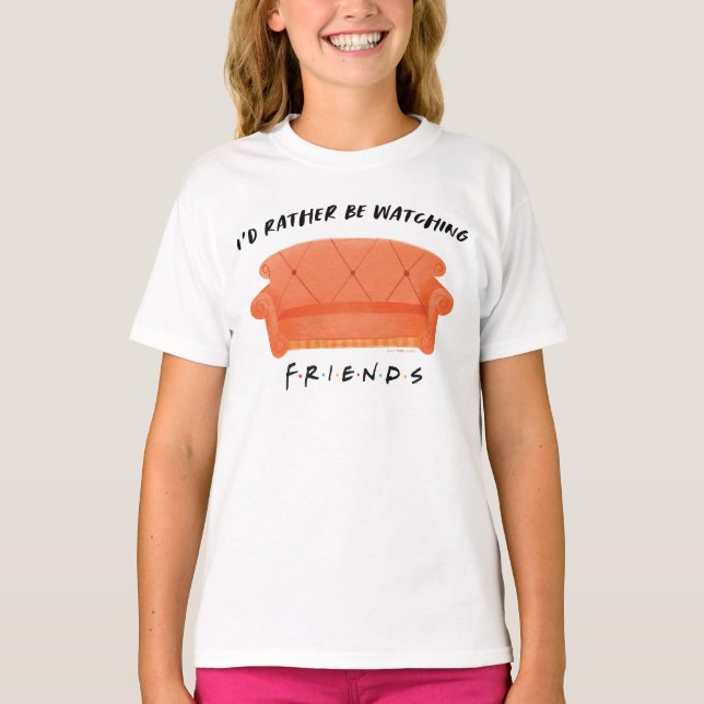 Camiseta Eu Preferencialmente assistindo amigos™ (Frente)