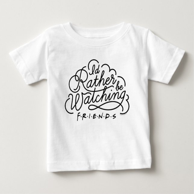 Camiseta Eu Preferencialmente assistindo o script FRIENDS™ (Frente)