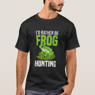 Camiseta Eu Preferencialmente Caçando Sapos Legal Gigando