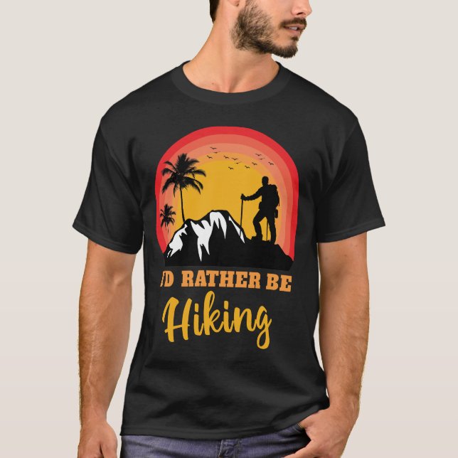 Camiseta Eu preferencialmente caminhando com a aventura de  (Frente)