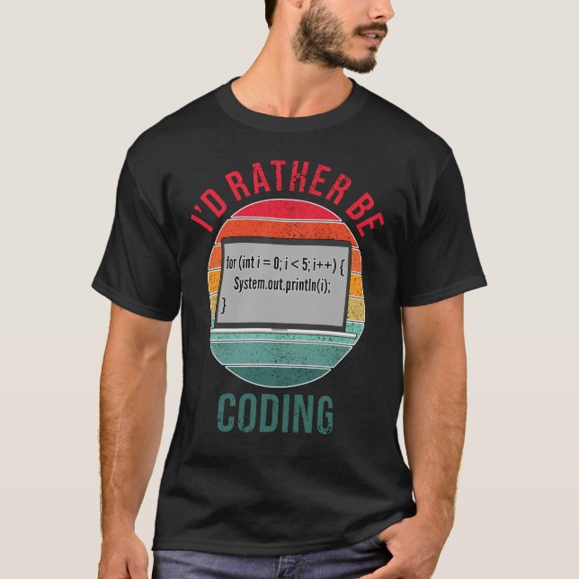 Camiseta Eu Preferencialmente Codificar (Frente)