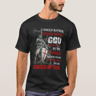 Camiseta EU PREFERENCIALMENTE COM DEUS, O Unisex Clássico