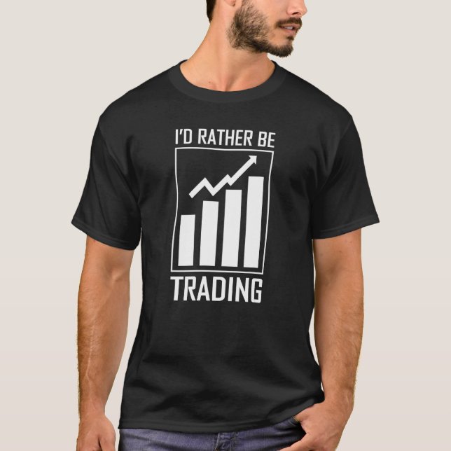 Camiseta Eu Preferencialmente Comercializar Mercado De Açõe (Frente)
