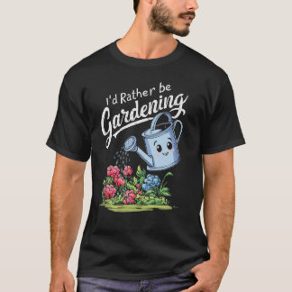 Camiseta Eu Preferencialmente De Jardinagem. Prateleira