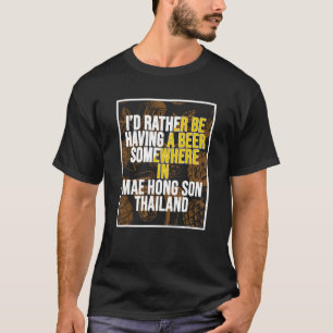Camiseta Eu Preferencialmente De Ter Uma Cerveja Em Algum L