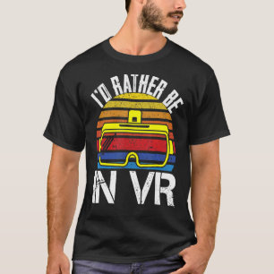 Camiseta Eu Preferencialmente Em Óculos De Realidade Virtua