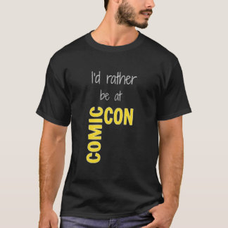 Camiseta Eu Preferencialmente Em Quic-Con (preto) Essencial