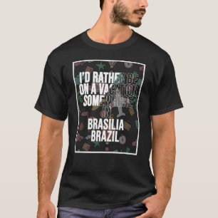 Camiseta Eu Preferencialmente Em Uma Festa Em Algum Lugar E