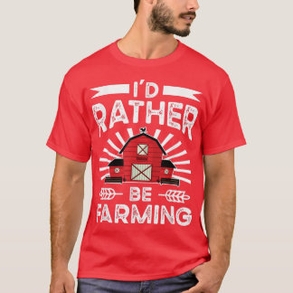 Camiseta Eu Preferencialmente estar cultivando a Roupa do f