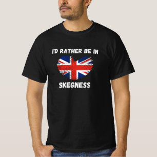 Camiseta Eu Preferencialmente Estar Em Skegness - Union Jac