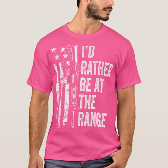 Camiseta Eu Preferencialmente Estar No Intervalo De Armas - (Frente)
