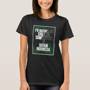 Camiseta Eu Preferencialmente Estar Refrescando Em Algum Lu
