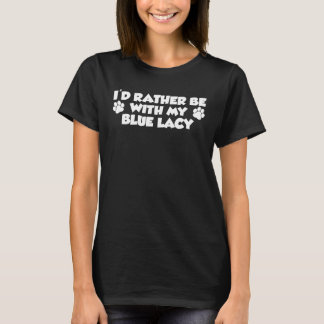 Camiseta Eu Preferencialmente Estaria Com Meu Lado Azul