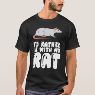Camiseta Eu Preferencialmente Estaria Com Meu Rato