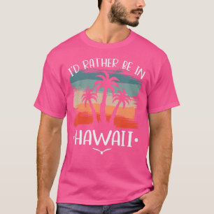 Camiseta Eu Preferencialmente Estaria Em Souvenirs Havaiano