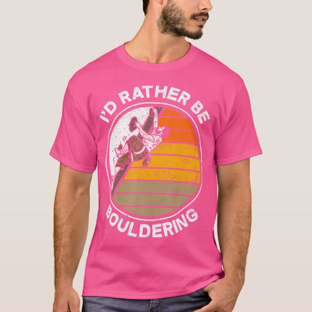 Camiseta Eu Preferencialmente Estaria Fazendo Boulderer Cli (Frente)