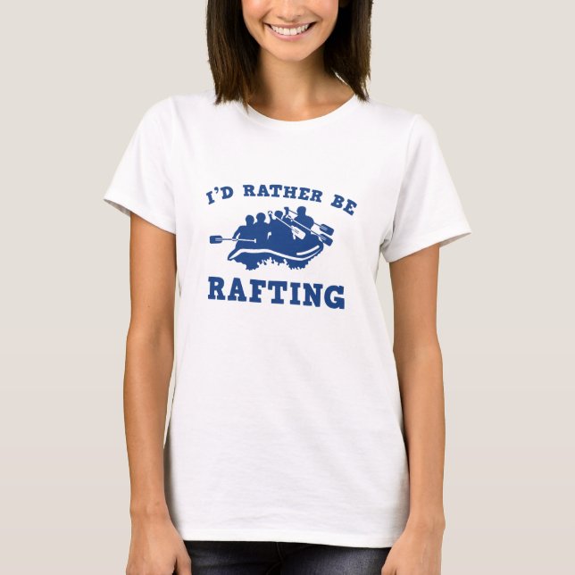 Camiseta Eu Preferencialmente Estaria Fazendo Rafagem (Frente)