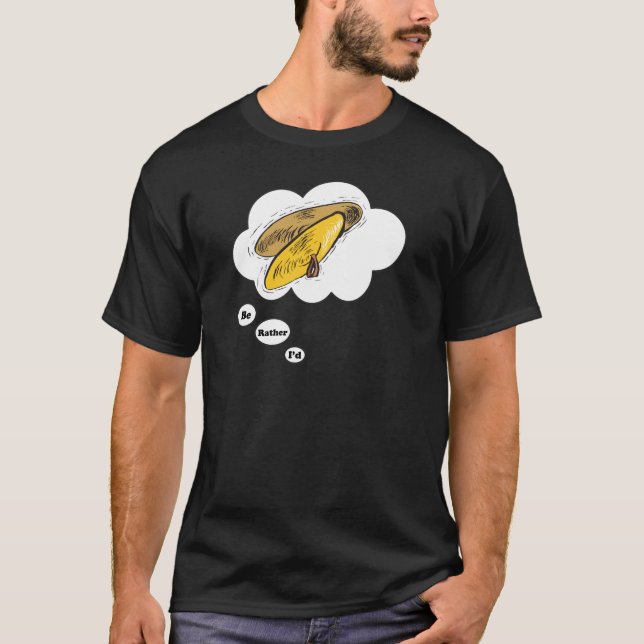 Camiseta eu preferencialmente estaria jogando pratos (Frente)