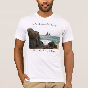 Camiseta Eu preferencialmente estaria navegando o Tshirt