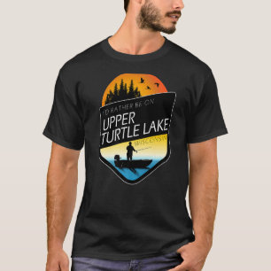 Camiseta Eu Preferencialmente Estaria No Alto Turtle Lake W