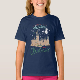 Camiseta Eu Preferencialmente Ficaria Em Hogwarts Este Nata