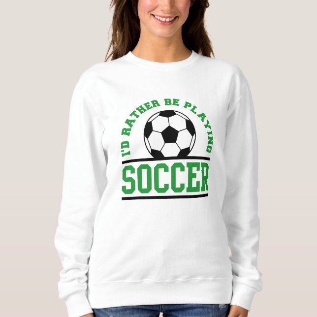 Camiseta Eu Preferencialmente Jogando Futebol (Frente)
