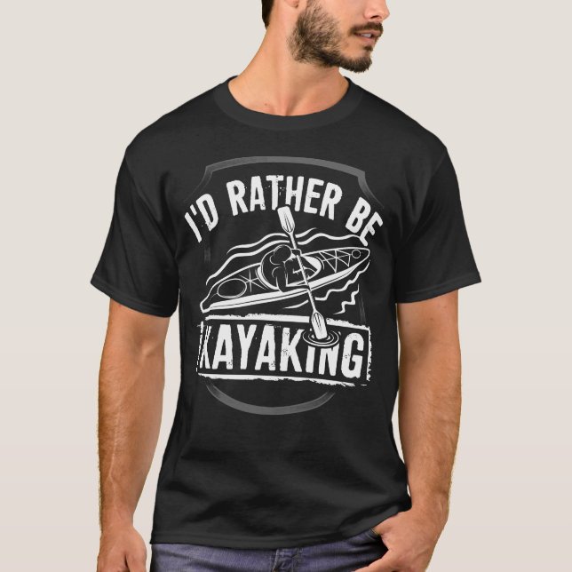 Camiseta Eu PREFERENCIALMENTE KAYAKING (Frente)