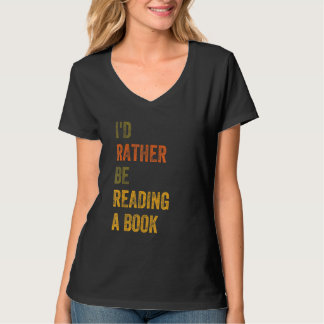 Camiseta Eu Preferencialmente Lendo Um Livro