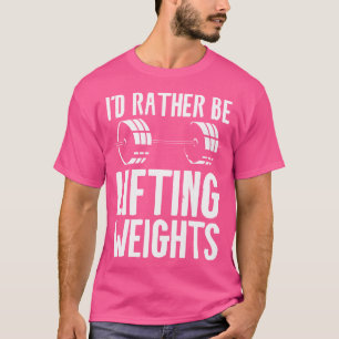 Camiseta Eu Preferencialmente Levantando Pesos Levantando P