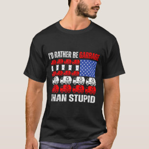 Camiseta Eu Preferencialmente Lixo Para Trump Trump No Lixo