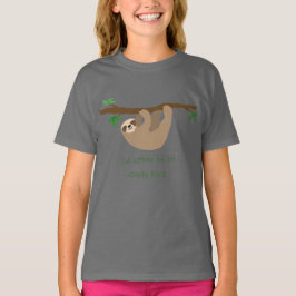 Camiseta Eu preferencialmente na Costa Rica, personalizado