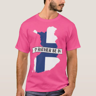 Camiseta Eu Preferencialmente Na Finlândia