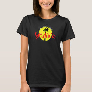 Camiseta Eu Preferencialmente na Sardenha - Férias de Praia