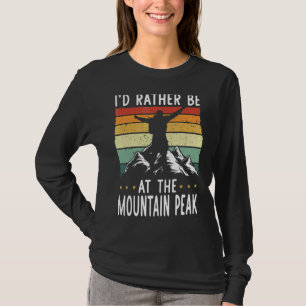 Camiseta Eu Preferencialmente No Acampamento De Pico Da Mon