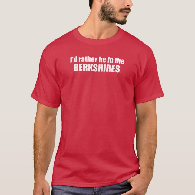 Camiseta Eu Preferencialmente No Berkshires (Frente)
