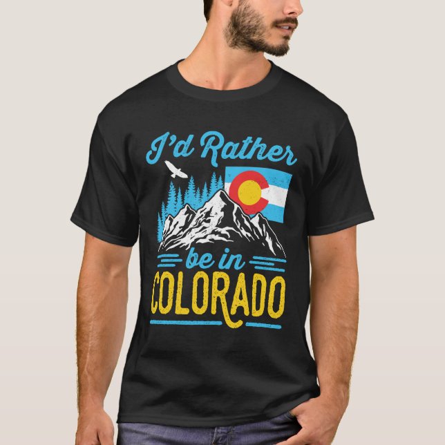 Camiseta Eu Preferencialmente no Colorado (Frente)