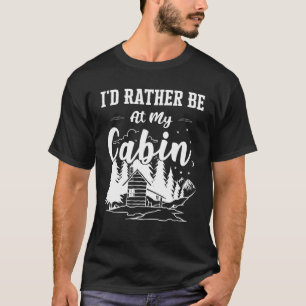 Camiseta Eu Preferencialmente No Meu Cabine Cute Proprietá