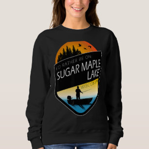 Camiseta Eu Preferencialmente No Sugar Maple Lake Wisconsin