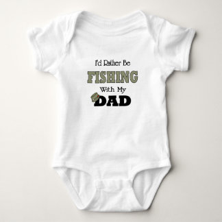 Camiseta Eu Preferencialmente pescando com Pai