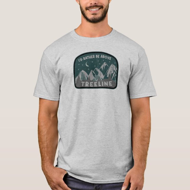 Camiseta Eu Preferencialmente Por Cima Da Árvore (Frente)