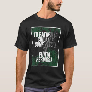 Camiseta Eu Preferencialmente Refrigerindo Em Punta Hermosa