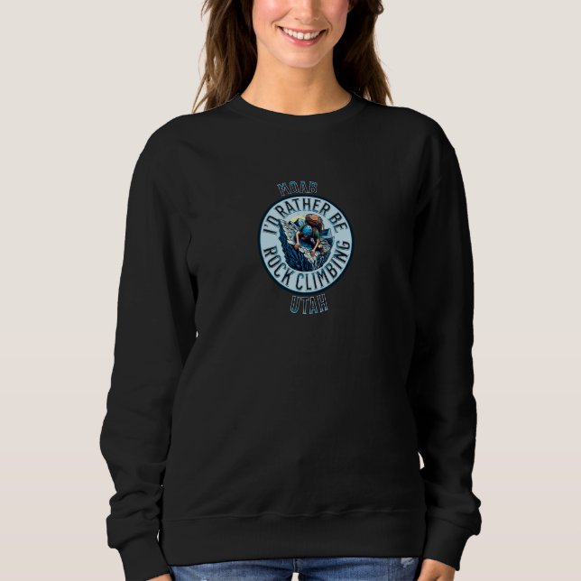 Camiseta Eu Preferencialmente Rock Escalando Moab Utah Rock (Frente)