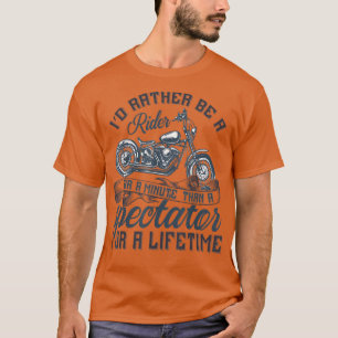 Camiseta Eu preferencialmente ser cavaleiro para motociclet