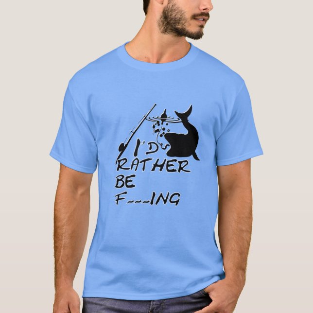 Camiseta Eu preferencialmente ser f___ing (Frente)