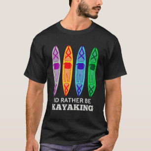Camiseta Eu Preferencialmente Ser Homens De Caiaque Mulhere