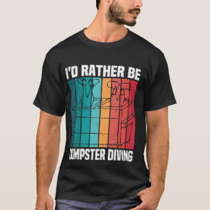 Camiseta Eu Preferencialmente Ser Idiota Mergulhando Engraç